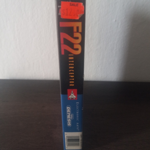 1991 F22 Interceptor Advanced Tatical Fighter Sega Genesis - Picture 3 of 8